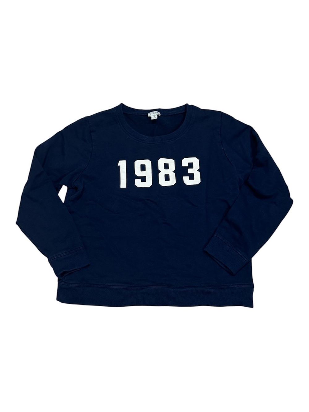 Navy '1983' Women's Sweatshirt - Picture 2 of 4